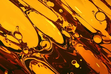 Water droplets in a whirlwind of color