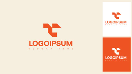 Modern Abstract Shapes Company Logo