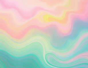 Abstract colorful background with waves