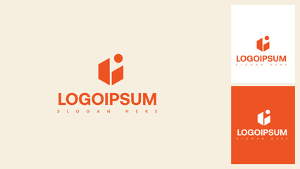 Modern Abstract Shapes Company Logo