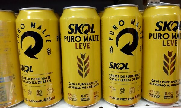 Cerveja Skol Puro Malte - Skol Beer