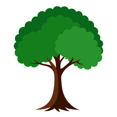 Tree Vector. Wood Vector art