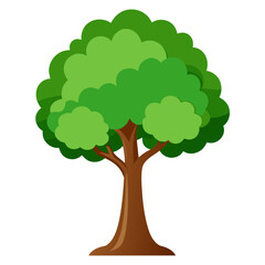 Tree Vector. Wood Vector art