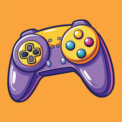 Joystick  video game controller isolated Console Joypad  Vector © DesignerKamran99