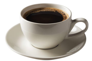 coffee cup isolated on white background