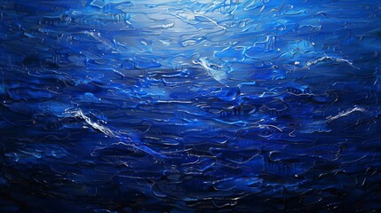 Deep blue sea texture