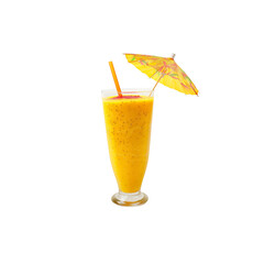 A chilled bottle of sparkling water with condensation droplets, isolated on transparent background