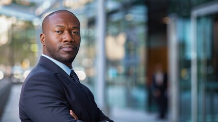CEO, an African American businessman t