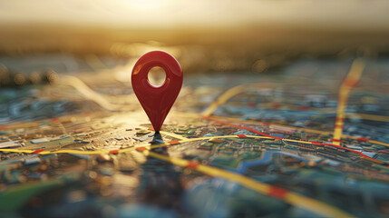 GPS indicates a way to find a location