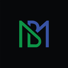 MB logo design icon template vector illustration