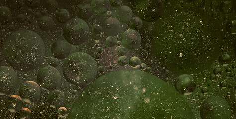 Ink Symphony: Embracing the Mystical Aura of Liquid Art in Oil