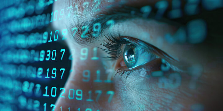 A cybersecurity expert vigilantly monitors networks, their keen eye spotting potential threats amidst a sea of ones and zeros