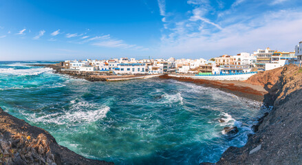 El Cotillo beach, Fuerteventura: A stunning showcase of turquoise lagoons and rugged coastlines, perfect for those seeking a natural coastal haven