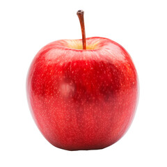 Apple. Isolated on transparent background.