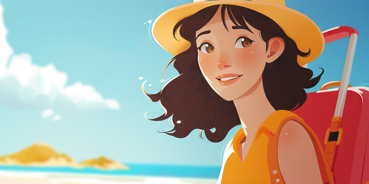 An influencer vlogs about their travels, sharing their unique perspective and insights with their devoted followers.