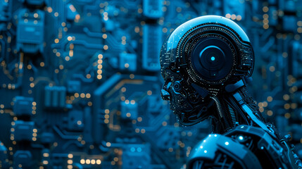 Artificial intelligence chat bot connected to computer processing unit