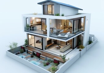 Modern Minimalist Villa