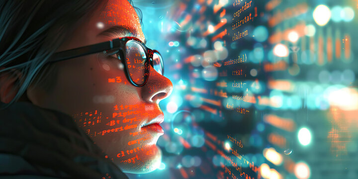 A cryptographer cracks a complex code, deciphering messages and unveiling secrets hidden within, reveling in the beauty of mathematics