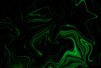 Black green marble oil ink liquid swirl texture for do ceramic counter dark abstract light background tile marble natural for interior decoration and outside.