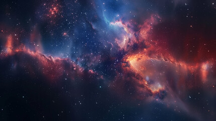 copy space, stockphoto, realistic space galaxy nebula. Background with deep space galaxy. Space travel theme. Space mockup.