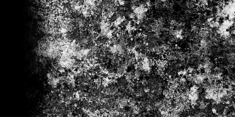 Black and white abstract grunge old concrete wall texture stain isolated overlay decorative vintage background.