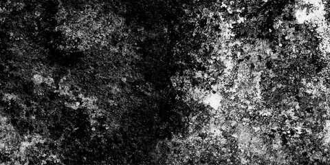 Black and white abstract grunge old concrete wall texture stain isolated overlay decorative vintage background.