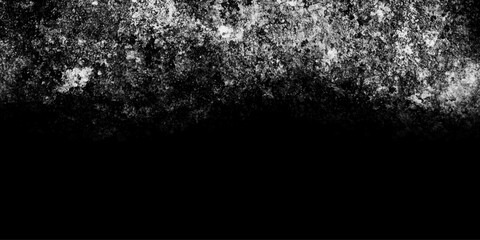 Black and white abstract grunge old concrete wall texture stain isolated overlay decorative vintage background.