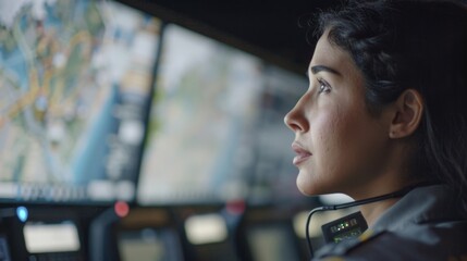 Advanced communication systems allow dispatchers to seamlessly coordinate with nearby emergency services.