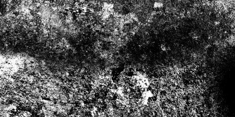 Black and white abstract grunge old concrete wall texture stain isolated overlay decorative vintage background.