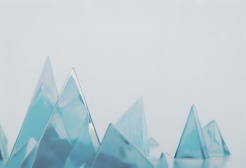 muted tones, 3.5mm film, minimalist, ice. Generative AI.	
