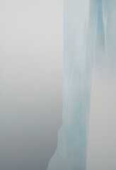 muted tones, 3.5mm film, minimalist, ice. Generative AI.	
