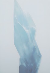 muted tones, 3.5mm film, minimalist, ice. Generative AI.	
