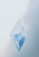 muted tones, 3.5mm film, minimalist, ice. Generative AI.	

