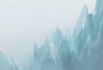 muted tones, 3.5mm film, minimalist, ice. Generative AI.	
