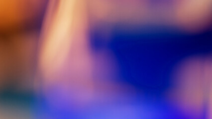 Abstract blurry background, pink gradient and blue.