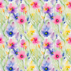 spring flowers background