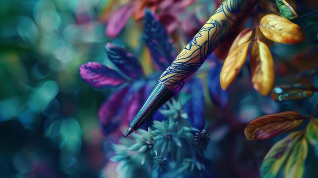 National Ballpoint Pen Day with space area for text