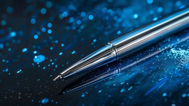 National Ballpoint Pen Day with space area for text