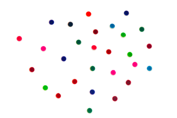 simple white flat lay christmas scene Isolated on A Transparent Background