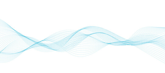 abstract blue wave background