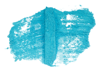 blue watercolor Isolated on A Transparent Background