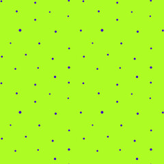 A green background with purple dots. The dots are small and close together. The image has a calm and peaceful mood