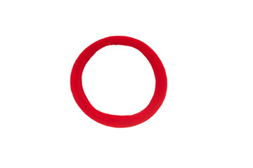 numero zero, rosa Isolated on A Transparent Background