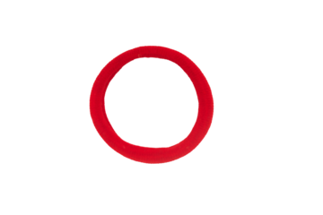 numero zero, rosa Isolated on A Transparent Background