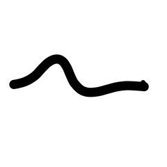 Worm Silhouette