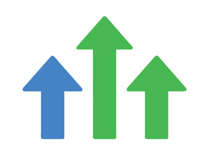 Arrows in directions vector