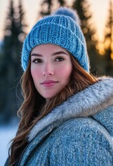 Portrait Jeune femme du monde