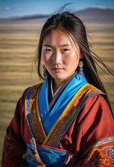 Portrait Jeune femme du Monde 