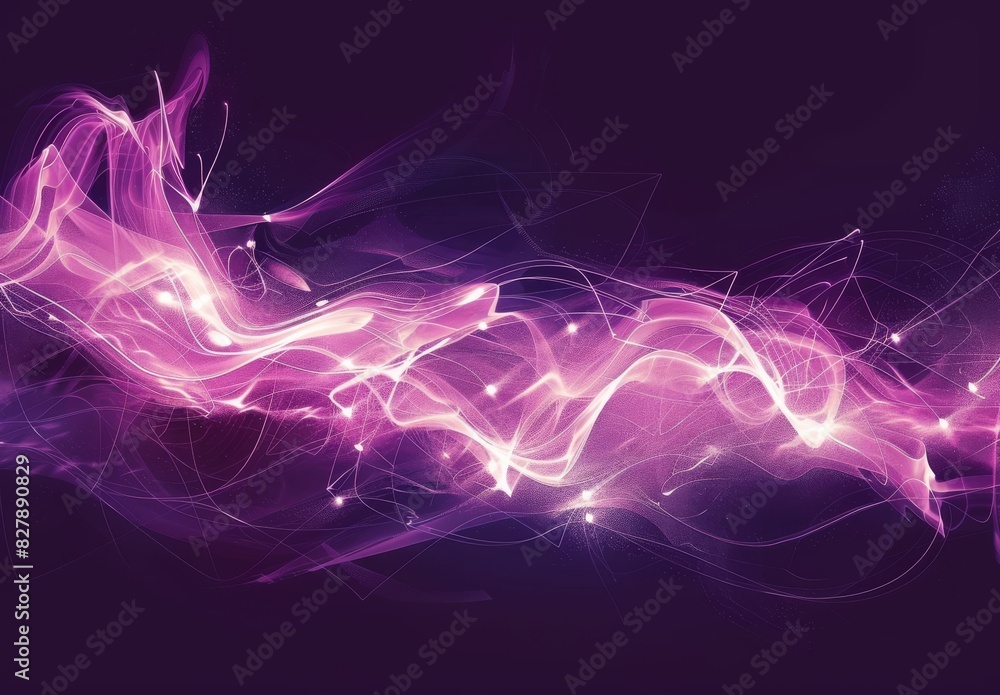 Poster visual representation of an abstract digital glitch art explosion