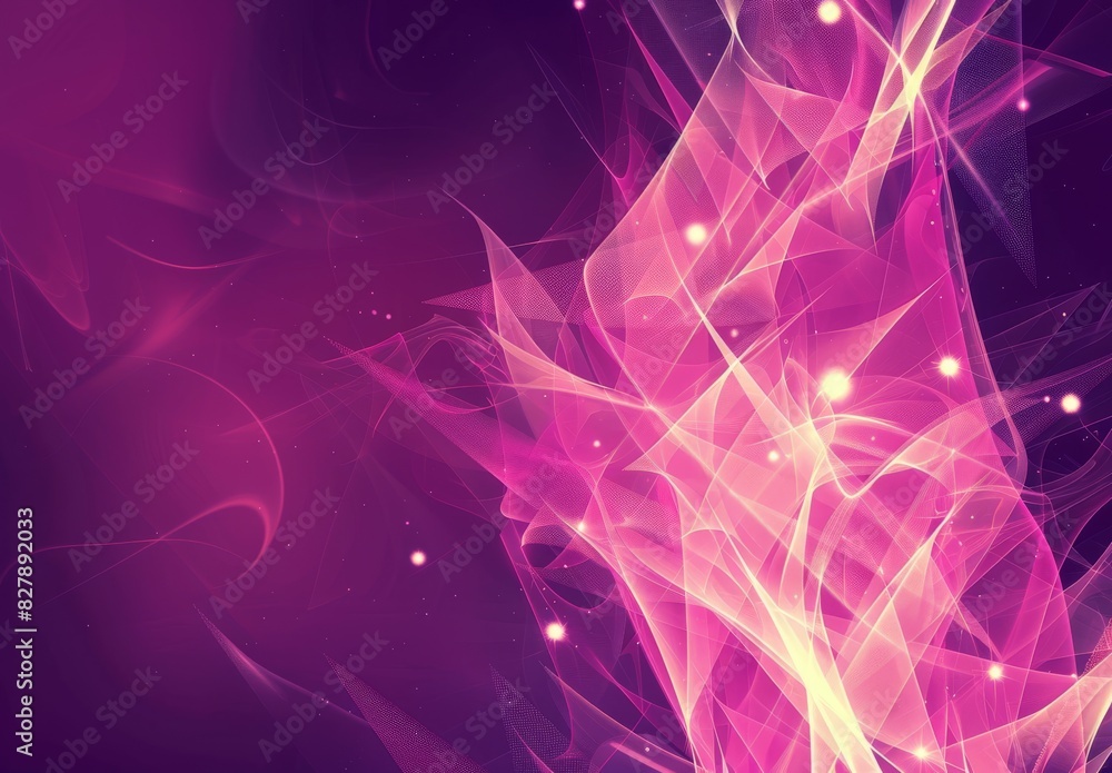 Poster visual representation of an abstract digital glitch art explosion